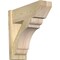 Ekena Millwork Olympic Slat Rough Sawn Outlooker, Douglas Fir, 8"W x 22"D x 22"H OUT08X22X22OLY06RDF - alternate 1